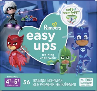 Pampers Easy Ups Niño Pañales De Entrenamiento Talla