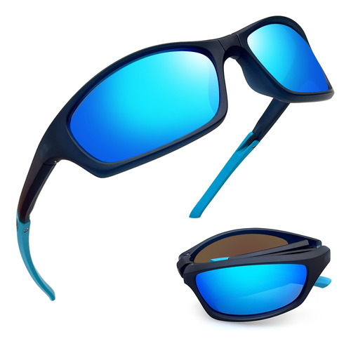 Lentes De Sol Hombre Mujer Moda Uv Deportes Ciclismo Manejar