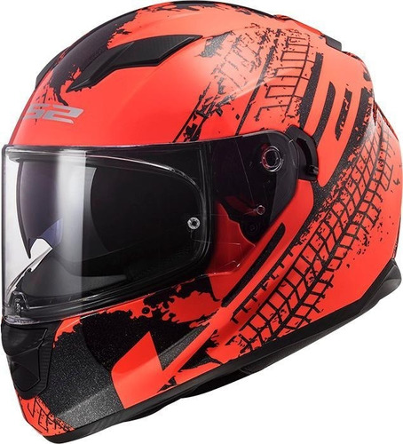 Casco Ls2 Integral Ff 320 Stream Evo Doble Visor Graficas