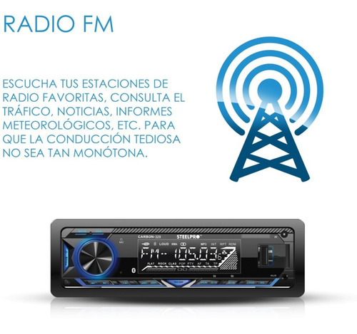 Imagen 9 de 9 de Autoestereo Amplificado Con Usb,sd,auxiliar Y Bluethoot