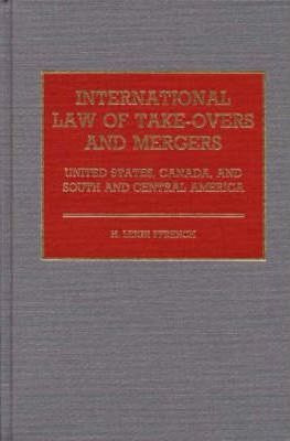 Libro International Law Of Take-overs And Mergers - Hilto...