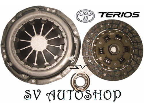 Kit Clutch Croche Terios 2002 2003 2004 2005 2006 2007 Aisin