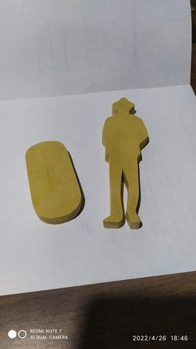 Imagen 6 de 10 de Siluetas De José Gregorio Hernández En Mdf
