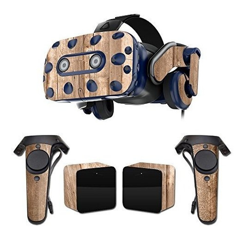 Mightyskins Piel Compatible Con Htc Vive Pro Vr Headset - En