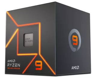 Procesador AMD Ryzen 9 7900 100-100000590BOX de 12 núcleos y 5.4GHz de frecuencia con gráfica integrada