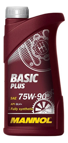 Aceite Mannol 75w90 Basic Plus Full Synthetic Api Gl-4+ 1l