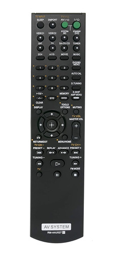 Control Remoto Para Sony Home Theatre System Rm-aau021 