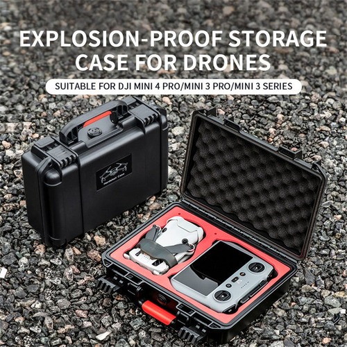 F Funda De Transporte Portátil Para Drones Dji Mini 3/4 Pro