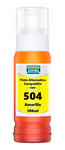 Botella Tinta Amarilla Alternativa Compatible Con L14150