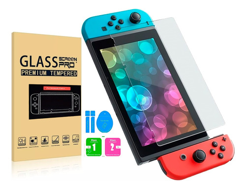 Vidrio Templado Screen Protector Pantalla Nintendo Switch 9h