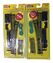 Comprar 2 Desvios Eléctrico Ho 1\u002F87 Nickel Silver Cambio Via Mehano