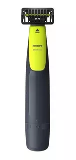 Barbeador Philips Oneblade Qp2510/10 Verde-lima E Cinza-mar