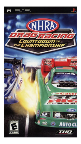 Jogo Nhra Drag Racing Countdown To The Championship Para Psp