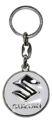 Llavero De Metal Para Auto Camioneta Suzuki Tipo 2