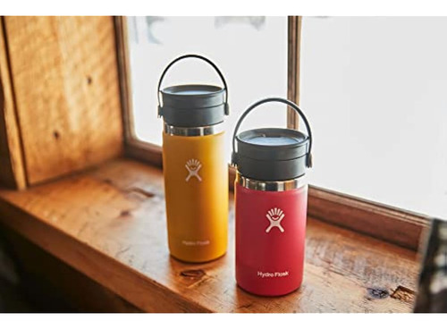 Garrafa Hydro Flask De Boca Larga De 16 Onças Com Flex Sip