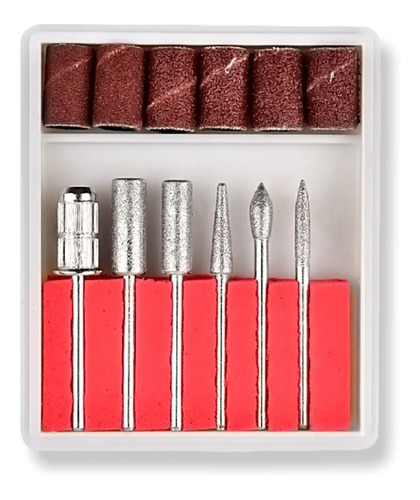 Set De 6 Brocas / Repuestos Para Drill Pulidor De Uñas 