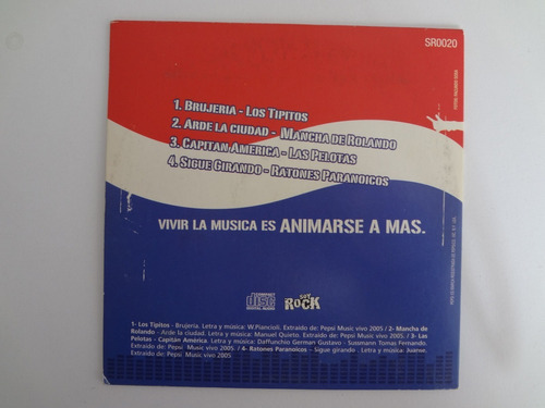 Compilado Pepsi Music 1 Cd Single 