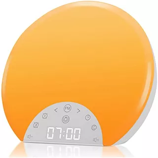 Sunrise Alarm Clock Wake Up Light For Kids, Adults, Hea...