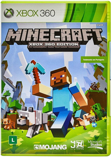Minecraft Xbox 360 Mídia Física Seminovo