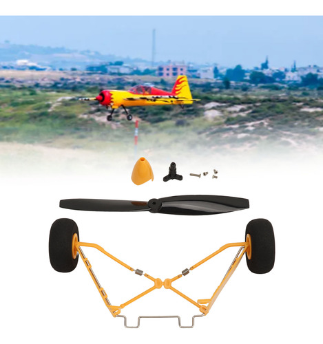 Juego De Piezas De Repuesto De Avión Rc Para Hélice Y Tren D