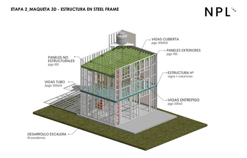 Ingeniería De Detalle Steel Frame - Calculo Estructural