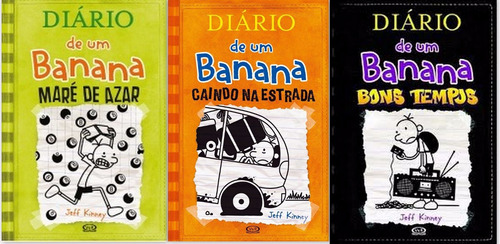 Diário De Um Banana Volumes 8, 9 E 10 Brochura