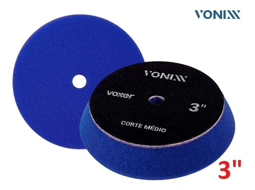 Boina De Espuma Voxer Azul Corte Médio Vonixx 3 Cônica