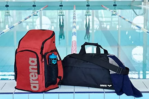 Arena Spiky III - Mochila de 45L Allover, mochila deportiva para atletas de  natación, bolsa de equipo de entrenamiento para hombres y mujeres, cielo