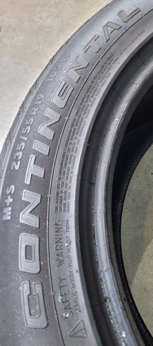 Pneu Continental 235/55 R19 105w Cross Ctc Lx Spt Usado (Usado)