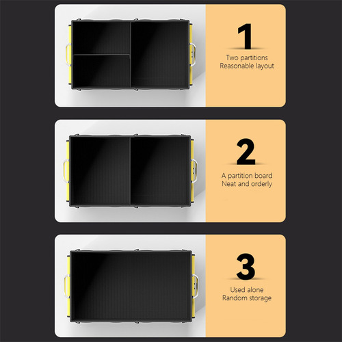 Caja De Almacenamiento Plegable M Para Maletero De Coche, Al