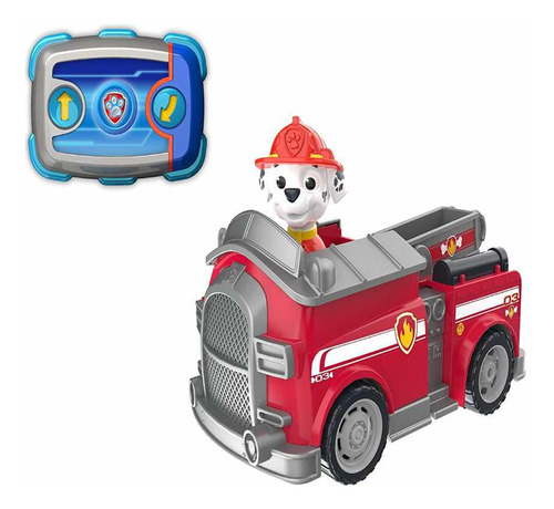 Vehículo Paw Patrol Marshall A Control Remoto