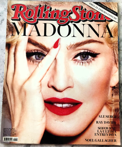 Madonna Ale Sergi Sofovich Revista Rolling Stone Nro 205