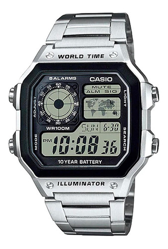 Reloj Casio Digital Varón Ae-1200whd-1av