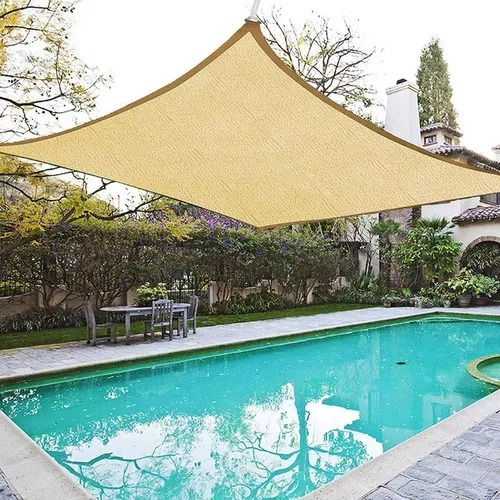 Toldo Vela Sombreadora Malla 5x5 Rectangular