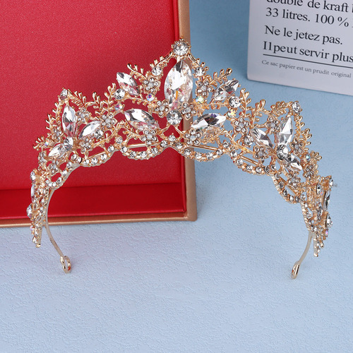 2 Coronas De Boda Con Diamantes De Imitación De Queen