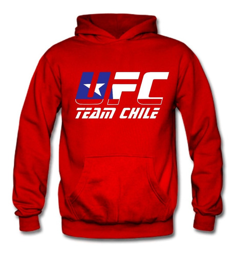 Poleron Estampado Ufc Fight Night, Team Chile The King Store