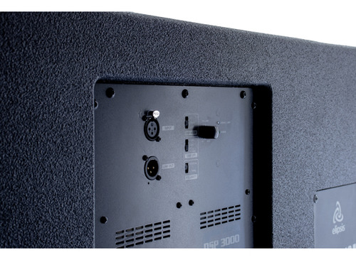 Subwoofer Activo Elipsis Vab218a 2400w Rms - 135db Peak Color Negro