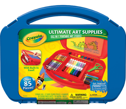 Crayola Ultimate Art Case Con Caballete, Juego De Arte Para 