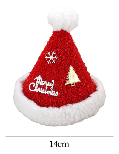 # Sombrero De Navidad, Tocado Con Horquillas, Tocado