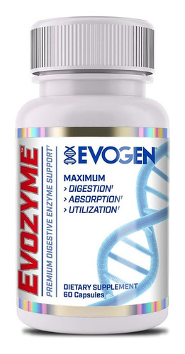 Evogen Evozyme 60 Caps Sabor Sin Sabor