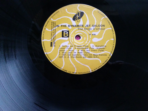 The Dogs D'amour - In The Dynamite Jet Saloon Vinilo (Usado)
