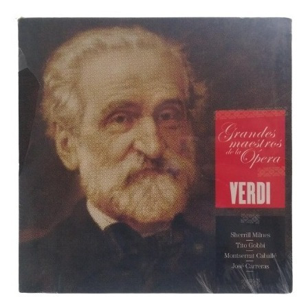 Grandes Maestros De La Opera Giusepe Verdi Cd Nuevo 