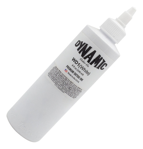 Tinta Profesional Para Tatuar Dynamic White 8oz