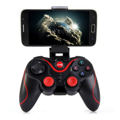 Mando Joystick Bluetooth Android Ios Recargable Consujetador