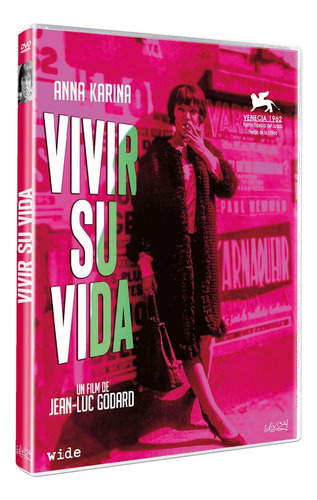 Dvd Vivir Su Vida / De Jean Luc Godard