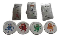 Comprar Lote De 4 Tazos Formis Truitos Monstruos Con Accesorios