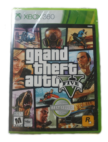 Grand Theft Auto V Gta 5 Xbox 360 Nuevo Sellado Envío Gratis