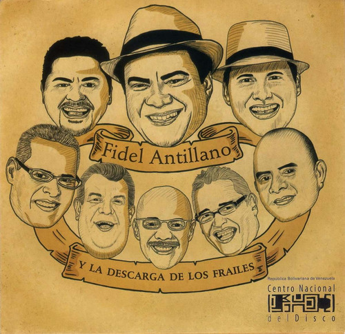 Cd Original Salsa Fidel Antillano Y La Descarga De Los Frail