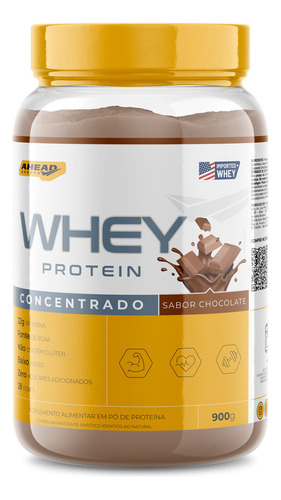 Whey Protein 100% 900g Ahead Sports Sabor Chocolate