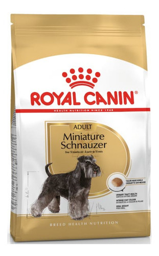 Imagen 1 de 1 de Alimento Royal Canin Breed Health Nutrition Miniature Schnauzer para perro adulto de raza mini sabor mix en bolsa de 10lb